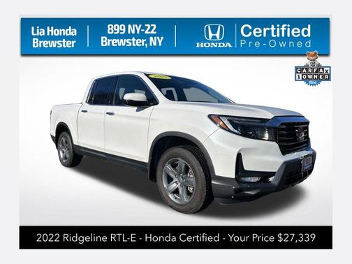 2022 Honda Ridgeline RTL-E