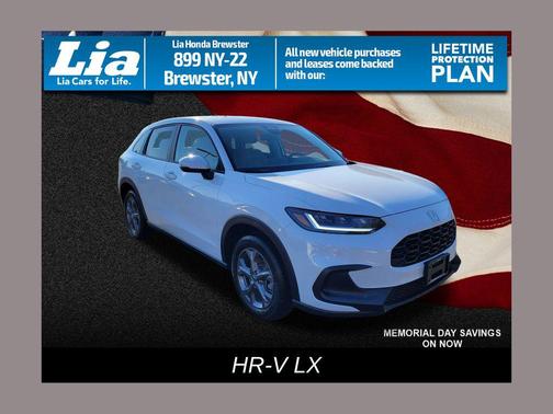 Platinum White Pearl 2026 Honda HR-V LX