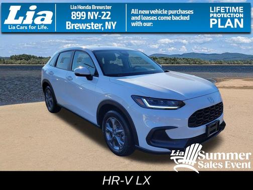 Platinum White Pearl 2026 Honda HR-V LX