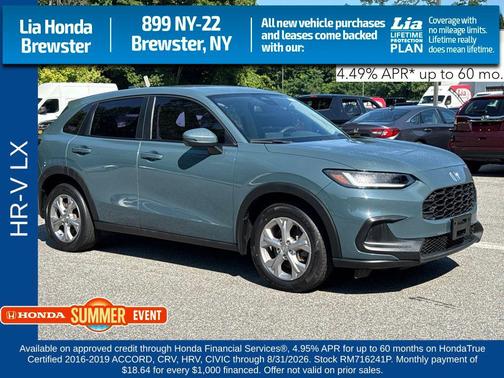 Modern Steel Metallic 2024 Honda HR-V LX