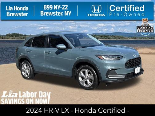 Modern Steel Metallic 2024 Honda HR-V LX