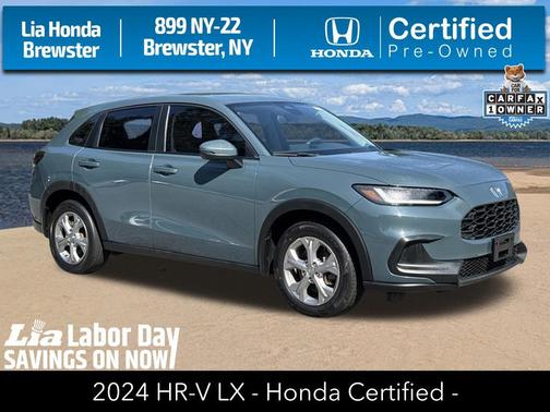 Modern Steel Metallic 2024 Honda HR-V LX
