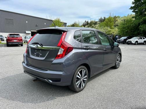 Modern Steel Metallic 2018 Honda Fit EX