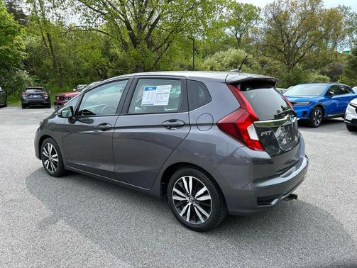 Modern Steel Metallic 2018 Honda Fit EX