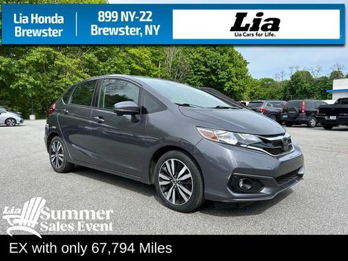 Modern Steel Metallic 2018 Honda Fit EX