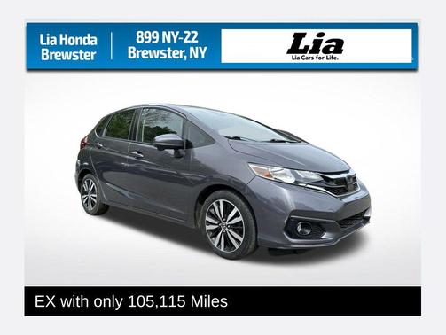 Modern Steel Metallic 2018 Honda Fit EX