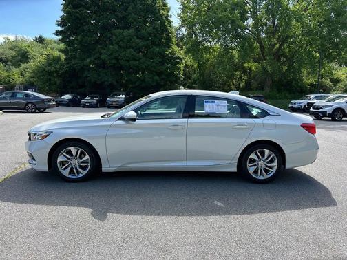 Platinum White Pearl 2020 Honda Accord LX 1.5T