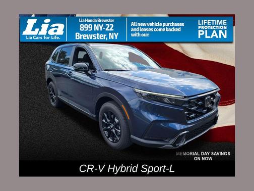 Canyon River Blue Metallic 2026 Honda CR-V Hybrid Sport-L AWD