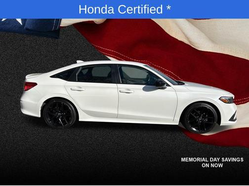Platinum White Pearl 2023 Honda Civic Sport