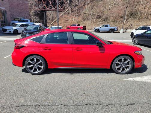 Rallye Red 2026 Honda Civic Hybrid Sport Touring