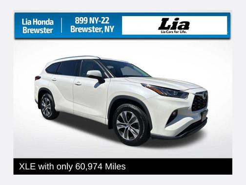 Blizzard Pearl 2020 Toyota Highlander XLE