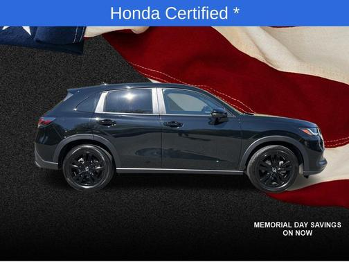 Crystal Black Pearl 2026 Honda HR-V AWD Sport