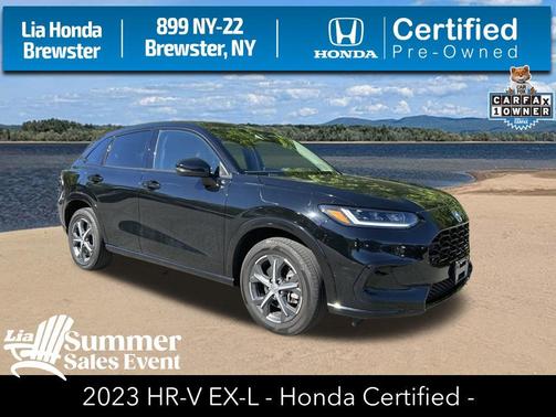Crystal Black Pearl 2023 Honda HR-V EX-L