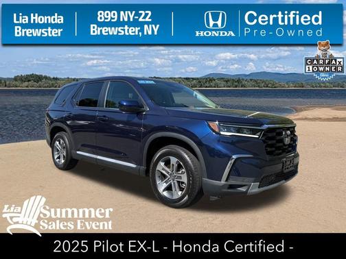 Obsidian Blue Pearl 2025 Honda Pilot EX-L