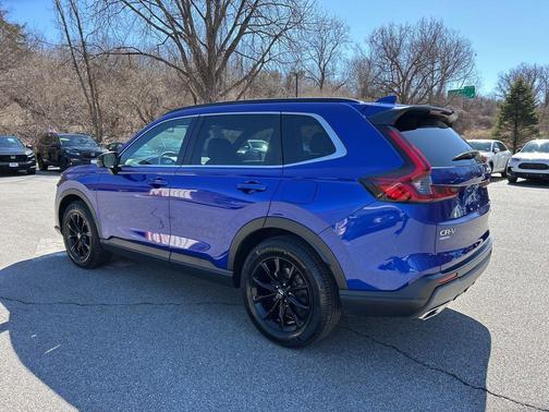 Blue 2024 Honda CR-V Hybrid Sport AWD