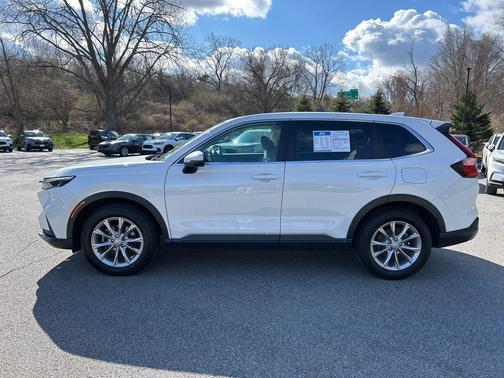 Platinum White Pearl 2024 Honda CR-V EX-L AWD