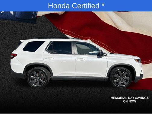 Platinum White Pearl 2023 Honda Pilot AWD Sport