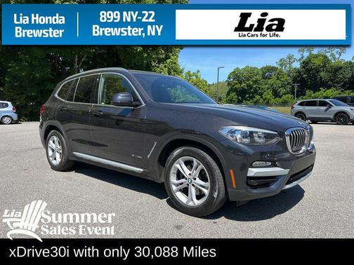 Dark Graphite Metallic 2018 BMW X3 xDrive30i