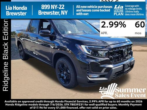 Nh-731p/Crystal Bl 2026 Honda Ridgeline Black