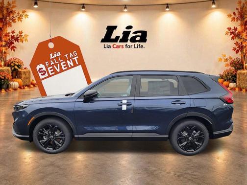 Canyon River Blue Metallic 2027 Honda CR-V Hybrid Sport Touring AWD