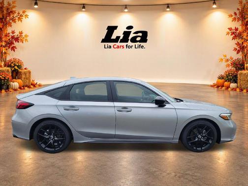 Solar Silver Metallic 2026 Honda Civic Sport
