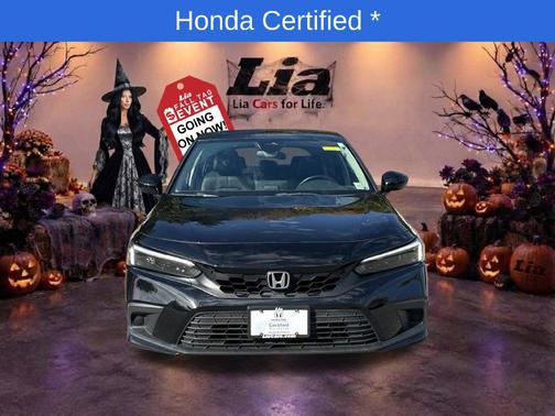 Crystal Black Pearl 2024 Honda Civic EX-L