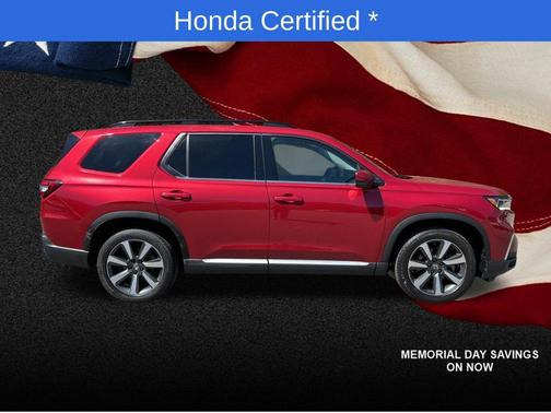 Radiant Red Metallic II 2023 Honda Pilot AWD Elite