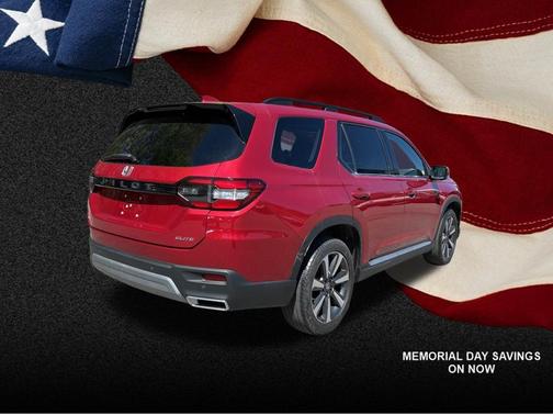 Radiant Red Metallic II 2023 Honda Pilot AWD Elite