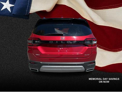 Radiant Red Metallic II 2023 Honda Pilot AWD Elite
