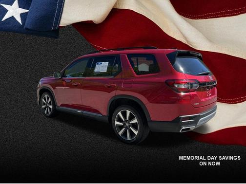 Radiant Red Metallic II 2023 Honda Pilot AWD Elite