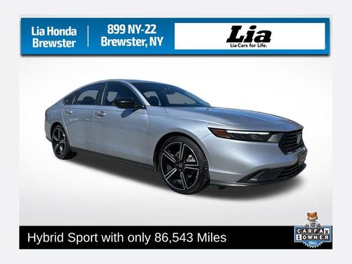 Urban Gray Pearl 2024 Honda Accord Hybrid Sport