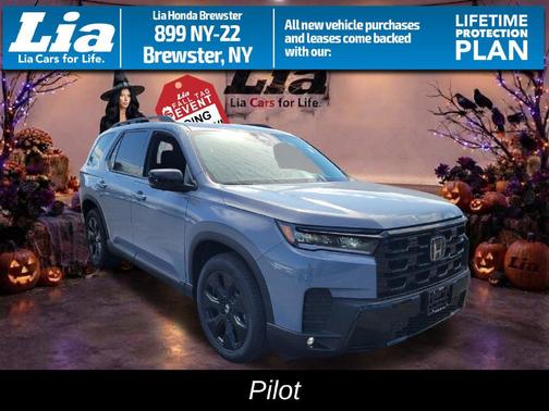 Sonic Gray Pearl 2026 Honda Pilot Black Edition