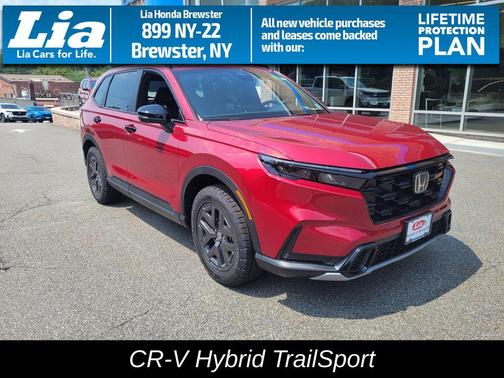 Radiant Red Metallic 2026 Honda CR-V Hybrid TrailSport AWD