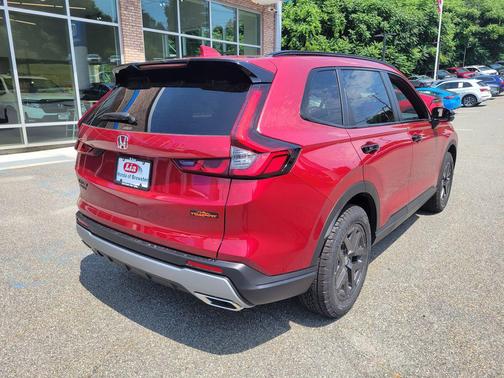 Radiant Red Metallic 2026 Honda CR-V Hybrid TrailSport AWD
