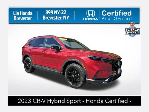 Radiant Red Metallic 2023 Honda CR-V Hybrid Sport AWD