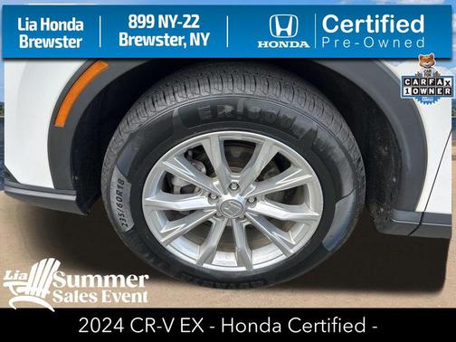 Gray 2024 Honda CR-V EX AWD