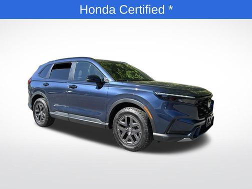 Canyon River Blue Metallic 2026 Honda CR-V Hybrid TrailSport AWD