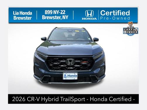 Canyon River Blue Metallic 2026 Honda CR-V Hybrid TrailSport AWD