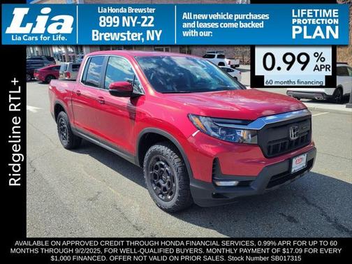2025 Honda Ridgeline RTL