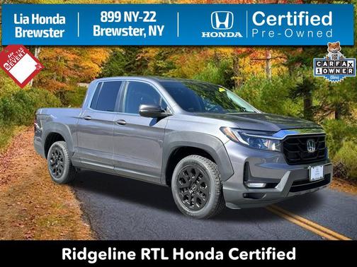 Gray 2023 Honda Ridgeline RTL