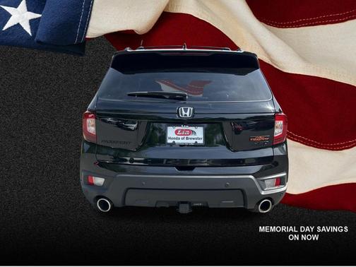 Crystal Black Pearl 2025 Honda Passport AWD TrailSport