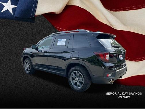 Crystal Black Pearl 2025 Honda Passport AWD TrailSport