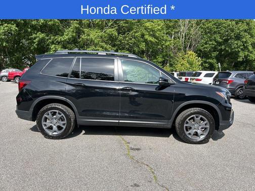 Crystal Black Pearl 2025 Honda Passport AWD TrailSport