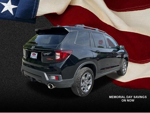 Crystal Black Pearl 2025 Honda Passport AWD TrailSport
