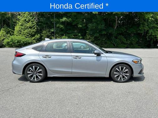 Gray 2024 Honda Civic EX-L