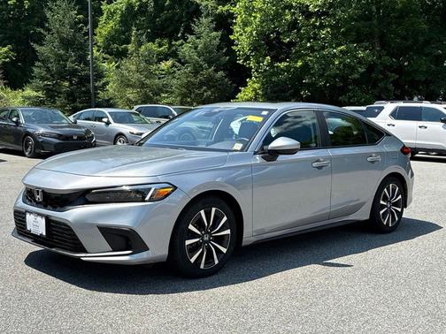 Gray 2024 Honda Civic EX-L