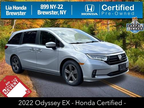 Lunar Silver Metallic 2022 Honda Odyssey EX