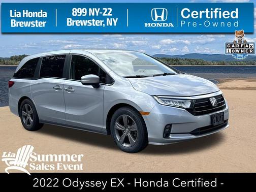 Lunar Silver Metallic 2022 Honda Odyssey EX