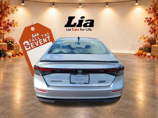 Solar Silver Metallic 2026 Honda Accord Hybrid Sport
