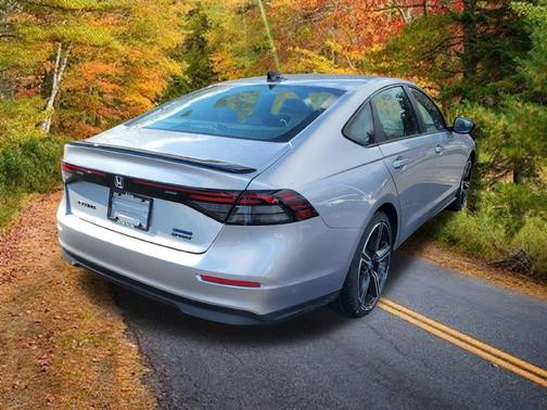 Solar Silver Metallic 2026 Honda Accord Hybrid Sport